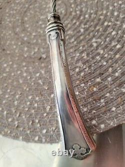Antique Wallace Sterling Silver Punch Ladle 1912 Carmel Gold Wash
