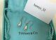 Auth Tiffany & Co. Teardrop Dangle Earrings Peretti Sterling Silver 925 Dhl