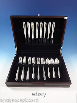Autumn Leaves by Reed & Barton Sterling Silver Flatware Service 8 Set 32 Pieces