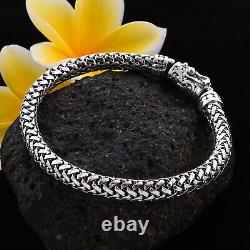 BALI LEGACY 925 Sterling Silver Rope Bracelet Bangle Gifts for Women Size 7.5