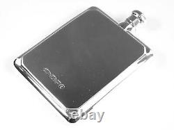 BROADWAY & Co Solid Sterling Silver HIP FLASK & FUNNEL Large Size