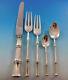 Bamboo By Tiffany And Co. Sterling Silver Flatware Set For 8 Service 42 Pieces