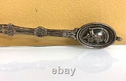 Beautiful Sterling Silver Server with Roman Soldier on Handle