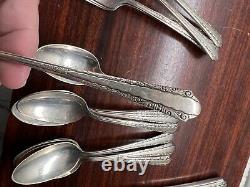 Betrothal Sterling Silver Flatware 22 Pc