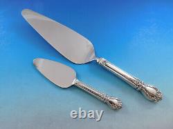 Brocade by International Sterling Silver Flatware Set For 8 Service 69 Pieces