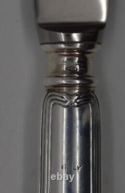 Buccellati Parma Italy Sterling Silver Dinner Knife 9 5/8 No Mono