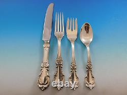 Burgundy by Reed & Barton Sterling Silver Flatware Set for 12 Service 54 pcs