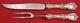 Burgundy By Reed And Barton Sterling Silver Steak Carving Set 2-piece Hh Ws