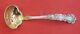 Buttercup By Gorham Sterling Silver Sugar Sifter Ladle Pierced Gold Washed 6