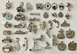 California Vintage Sterling Silver Charms Choice