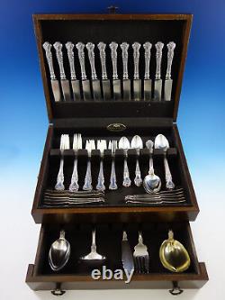 Cambridge by Gorham Sterling Silver Flatware Service for 12 Set 78 Pieces