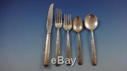 Camellia by Gorham Sterling Silver Flatware Set For 8 Service 43 Pieces
