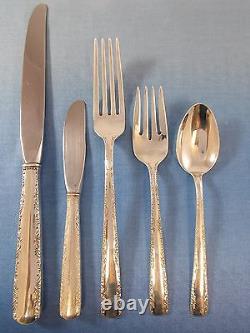Camellia by Gorham Sterling Silver Flatware Set Service 43 Pieces Dinner Size