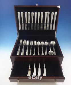 Candlelight by Towle Sterling Silver Flatware Set For 12 Service 73 Pieces