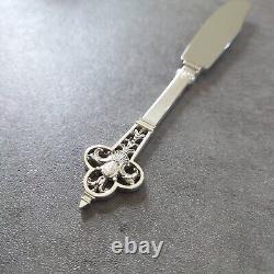 Cardeilhac Christofle Renaissance Butter Knife 1pc Sterling Silver 925 Excellent