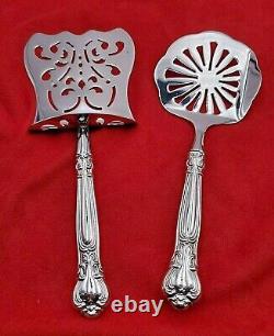 Chantilly by Gorham Custom Made Sterling Handle Asparagus & Tomato Servers