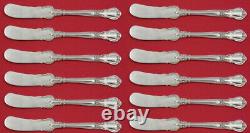 Chantilly by Gorham Sterling Silver Butter Spreaders FH AS 5 7/8 Set of 12