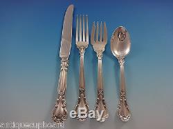Chantilly by Gorham Sterling Silver Flatware Set For 12 Service 63 Pieces