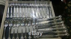 Chantilly by Gorham Sterling Silver Flatware Set For 8 Service 32 Pieces