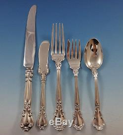 Chantilly by Gorham Sterling Silver Flatware Set For 8 Service 48 Pieces