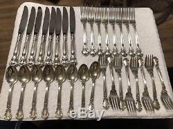 Chantilly by Gorham Sterling Silver Flatware Set for 8 Service 32 pcs Dinner