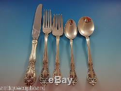 Chateau Rose by Alvin Sterling Silver Flatware Set For 8 Service 40 Pieces
