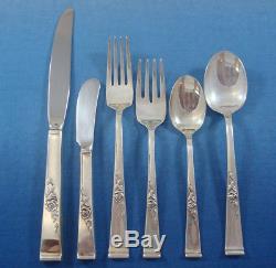 Classic Rose by Reed & Barton Sterling Silver Flatware Set 12 Service 75 Pieces