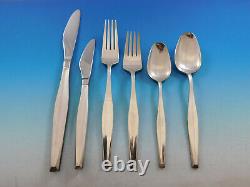 Classique by Gorham Sterling Silver Flatware Service For 8 Set 49 Pieces Modern