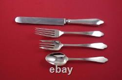 Clinton by Tiffany and Co Sterling Silver Regular Size Place Setting(s) 4pc