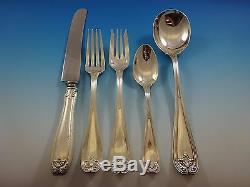 Colonial by Tiffany and Co. Sterling Silver Flatware Service For 6 Set 32 Pieces