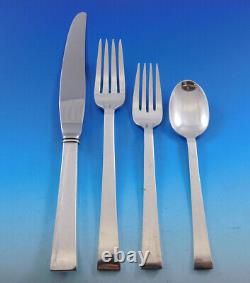 Continental by International Sterling Silver Flatware Service for 12 Set 137 pc
