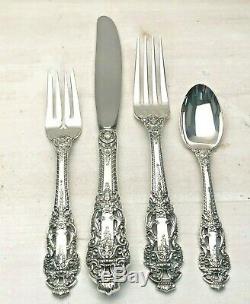Crown Baroque by Gorham Sterling Silver 4 piece DINNER SIZE Place Setting