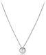 David Yurman Chatelaine Pendant Necklace With Pearl Sterling Silver 925