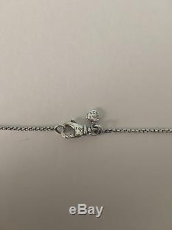 DAVID YURMAN Chatelaine Pendant Necklace With Pearl Sterling Silver 925
