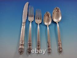 Danish Baroque by Towle Sterling Silver Flatware Set for 12 Service 67 Pieces