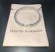 David Yurman Cable Buckle Bracelet With 18k Gold 5mm 925 Sterling Silver Small