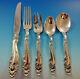Decor By Gorham Sterling Silver Flatware Set For 12 Service 60 Pieces Shell
