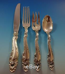 Decor by Gorham Sterling Silver Flatware Set For 12 Service 60 Pieces Shell