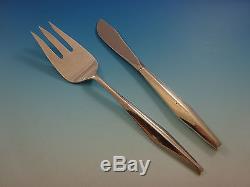 Diamond by Reed and Barton Sterling Silver Flatware Set For 8 Service 36 Pcs Mod
