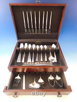 Dimension by Reed & Barton Sterling Silver Flatware Service for 8 Set 54 pcs