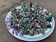 E Wholesale Lot Of 50 Grams Of Turquoise Sterling Silver 925 Rings Resale Bulk
