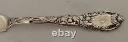 Early Tiffany Sterling Chrysanthemum Pattern 7 1/8 Cheese Knife With Picks