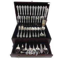 Eloquence by Lunt Sterling Silver Flatware Service For 12 Set 82 Pieces Huge