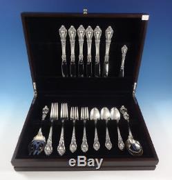 Eloquence by Lunt Sterling Silver Flatware Service For 6 Set 28 Pieces