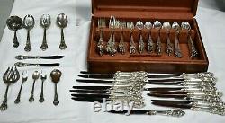 Eloquence by Lunt Sterling Silver Flatware Service Set 99 Total Pieces