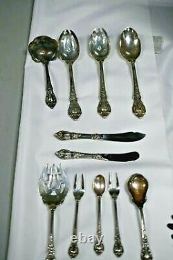 Eloquence by Lunt Sterling Silver Flatware Service Set 99 Total Pieces