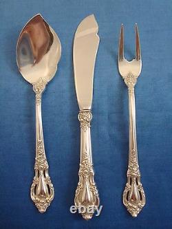 Eloquence by Lunt Sterling Silver Flatware Service for 8 Set 39 Pieces