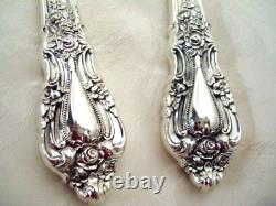 Eloquence by Lunt Sterling Silver Handle Custom Made Salad Set Servers