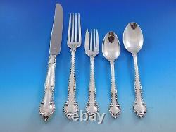 English Gadroon by Gorham Sterling Silver Flatware Set 8 Service 40 pcs Dinner