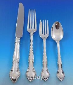 English Gadroon by Gorham Sterling Silver Flatware Set 8 Service 40 pcs Dinner